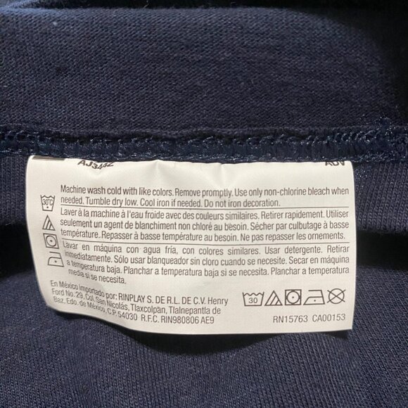 Champion T-Shirt Men's Size Medium Navy Blue Graphic Print New Logo Athleticwear - Picture 6 of 8